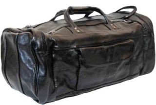 Border Leather Chula Vista Large Carry on Genuine Leather Duffel Bag