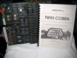 Twin Cobra Jamma Arcade Pcb Tested Working 100%