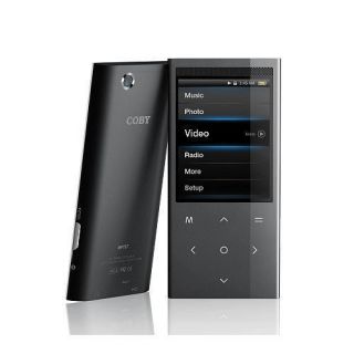 Coby 2 4 inch Touchpad Video  Player with Speaker and Camera Black