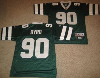 New York Jets Byrd Throwback Jersey 2XL Green 90