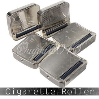 New Cigarette Tobacco Roller Rolling Machine Box Case