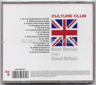 Culture Club Best Bands from Great Britain Mexican Edition CD Hits