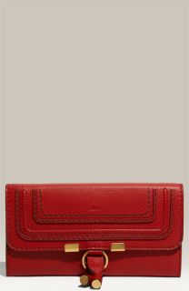 Chloé Marcie   Long Leather Flap Wallet