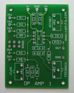 Prototype Op Amp IC Circuit Development Board 1670