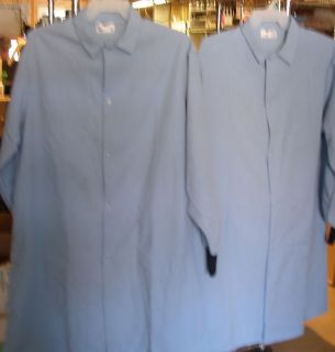 Long Blue Lab Coat XL Men LS Cuff 100 Polyester New
