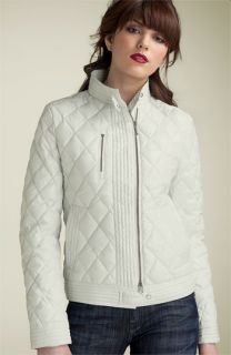 Add Down Quilted Motorcycle Jacket