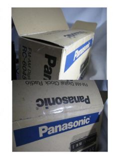Panasonic Flip Clock Model 6045 Includes Box with Original