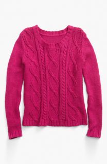 Tucker + Tate Melody Cable Knit Sweater (Little Girls)