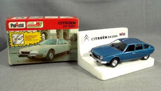 Citroen CX 2200 Metallic Blue Diecast Car Model Toy Polistil Italy s