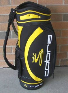 Cobra Staff Golf Bag 12 Black Yellow 12 Throat