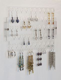  Holder Wall Jewelry Organizer Closet Jewelry Storage Rack