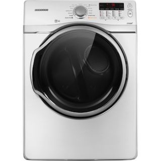  White Steam Front Load Washer & Steam Electric Dryer WF431ABW DV431AEW