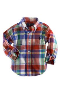 Ralph Lauren Plaid Woven Shirt (Infant)