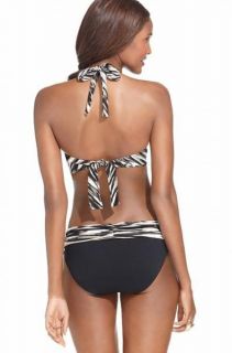Coco Reef Ikat Gold Swirl Hardware Bikini Swimsuit Set 36 38C Cup