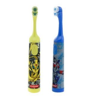 Colgate Transformers Electric Toothbrush Kids Children Oral Care Extra