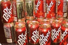 Collectible Real Dublin Dr Pepper Complete Case 24 Full Cans