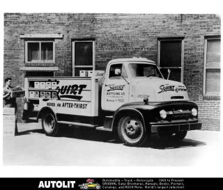 1954 Ford C500 COE Squirt Soda Truck Factory Photo