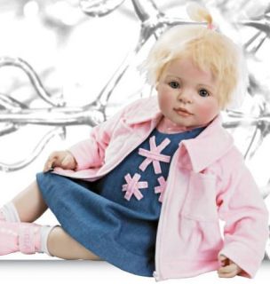 Gotz 22 Collectible Silicone Stella Baby Doll Bettine Klemm Le New in