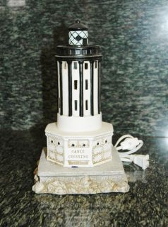 American Harbor Cable Crossing Lighthouse Collectible by Lefton
