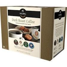  FRESH Keurig Dark Roast Coffee 48 k cup variety pack **