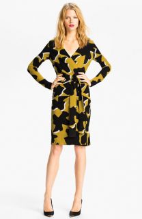 Diane von Furstenberg Richley Dove Bloom Wrap Dress (Online Exclusive)