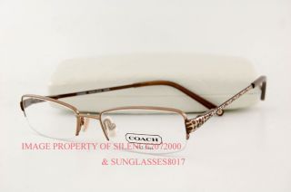 Brand New COACH Eyeglasses Frames 1010 MOIRA TAUPE 100% Authentic