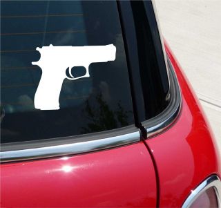 Colt 45 Pistol Caliber Handgun Graphic Decal Sticker Vinyl Car Wall