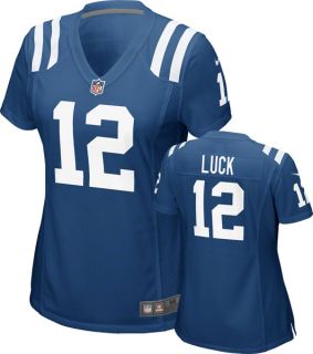  Womens Jersey Home Blue Game Replica Nike Indianapolis Colts Jersey