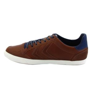  Star Vintage Low 63 267 8063 Mens Leather Laced Trainers Cognac