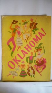 Oklahoma Souvenir Program Wilton Clary Carolyn Tanner Edith Gresham