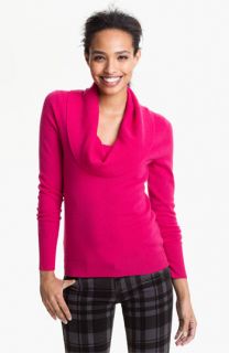 Halogen® Cowl Neck Cashmere Sweater