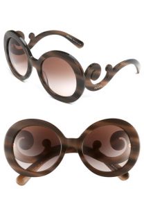 Prada Baroque Round Sunglasses