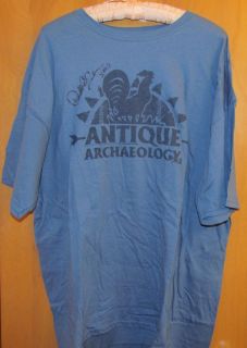  Archaeology T Shirt Autographed by Danielle Colby Cushman