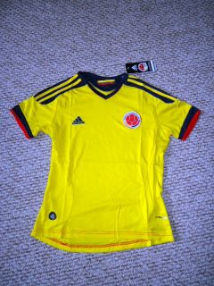 Colombia Womens Soccer Jersey 2012 Home Yellow