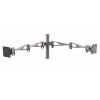 Cotytech Wall Mount For Two Monitors Vertical Double Arm MW D1A2 NEW