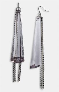 Adia Kibur Lucite® Chain Fan Earrings