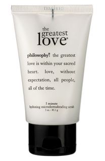 philosophy the greatest love facial scrub