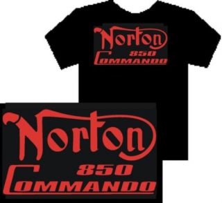 Norton Commando 850 Classic Bike T Shirts