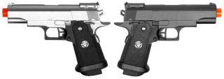  Airsoft Spring Pistol Colt M1911 Full Metal Gun HFC 1000 BBs