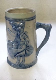 Robinson Clay Product Co Flemish Lady Flat Iron Bldg Chicago Mug