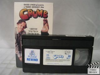Crumb VHS Robert Crumb Terry Zwigoff 043396106932