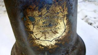 Clayton Lambert Antique Vintage Brass Welding Soldering Plumbers Blow