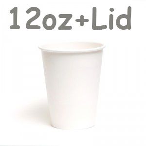  Hot Coffee Paper Cup + Lid Disposable (1000set) WHOLESALE DISTRIBUTOR