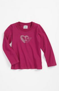 Armani Junior Studded Heart Logo Tee (Toddler)