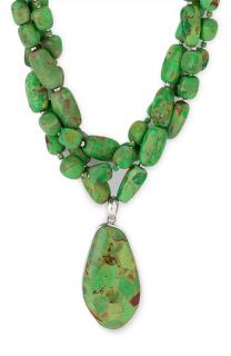 Barse Chunky Green Necklace