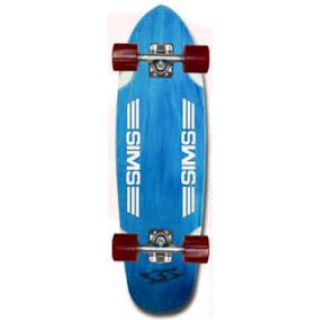 Sims Competition Complete Skateboard 8 x 29 Blue  USA