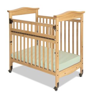 Foundations Biltmore Clearview Safereach Compact Crib in Natural