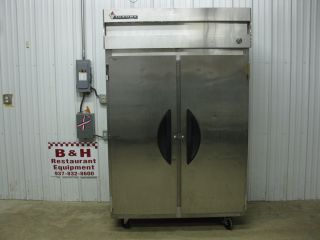  Two Door Stainless Steel Reach in Commercial Freezer VF 2