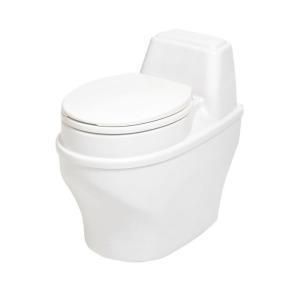   BTS33 Biotoilet Non Electric Waterless Composting Toilet in White