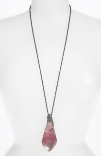 Alexis Bittar Allegory Hydrangea Long Pendant Necklace